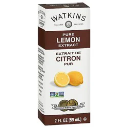 Watkins Extract Pure Lemon - 2 Fl. Oz.