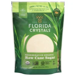 Florida Crystals Regenerative Organic Raw Cane Sugar - 32 Oz