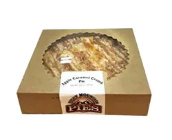 Bakery Pie 8 Inch Apple Caramel Crumb Boxed - Each