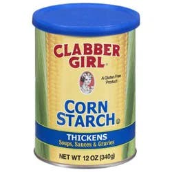 Clabber Girl Corn Starch - 12 Oz