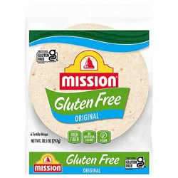 Mission Gluten Free Original Flour Tortillas - Soft Taco Size - 6 Count