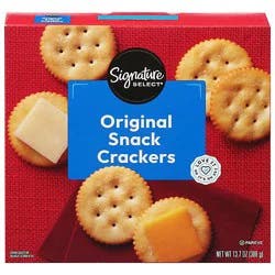 Signature Select Crackers Baked Snack Classic - 13.7 Oz