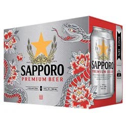 Sapporo In Cans - 12-12 Fl. Oz.