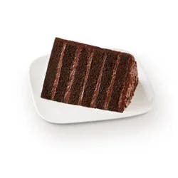 Bakery Cake Slice Chocolate Colossal Cake - Each (1400 Cal)