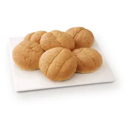 Bakery Rolls White Telera - 6 Count