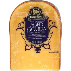 Boars Head Cheese Aged Gouda - 8 Oz