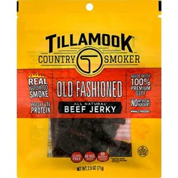 Tillamook Country Smoker Simply Crafted Beef Jerky Old Fashioned - 2.5 Oz