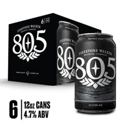 Firestone Walker 805 Blonde Beer Ale Cans - 6-12 Fl. Oz.