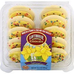 Bakery Cookies Frosted Yellow Spring - Each