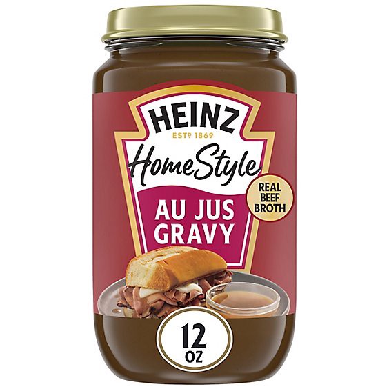 slide 1 of 12, Heinz Homestyle Au Jus Gravy - 12 Oz, 12 oz