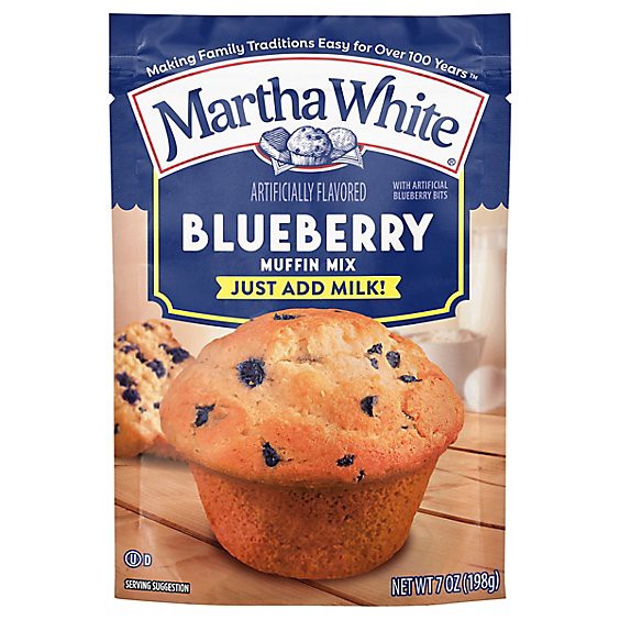 slide 1 of 13, Martha White Muffin Mix Blueberry - 7 Oz, 7 oz