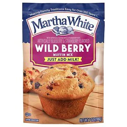 Martha White Muffin Mix Wild Berry - 7 Oz
