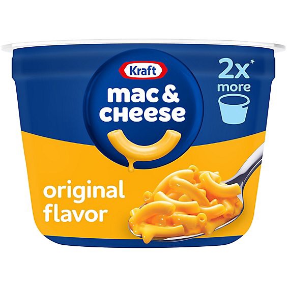 slide 1 of 8, Kraft Original Mac & Cheese Macaroni And Cheese Dinner Big Dinner - 4.1 Oz, 4.1 oz