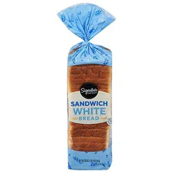 Signature Select Bread Enriched White Sandwich - 20 Oz