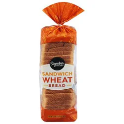 Signature Select Bread Wheat Sandwich - 20 Oz