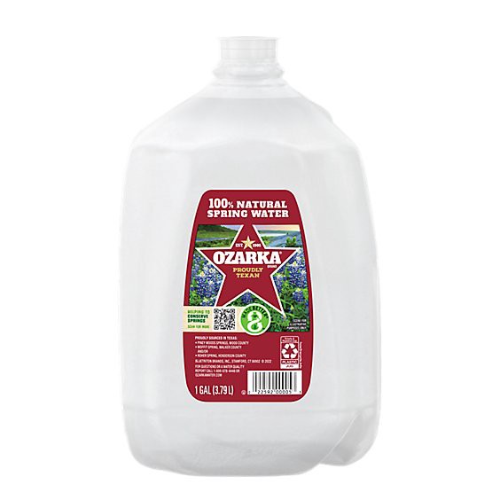slide 1 of 1, Ozarka 100% Natural Spring Water - 1 Gallon, 1 gal