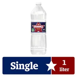 Ozarka 100% Natural Spring Water Bottle - 33.8 Fl. Oz.