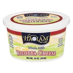 Haolam Ricotta Cheese - 15 Oz