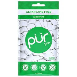 Pur Gum Spearmint Aspartame Free - 55 Count
