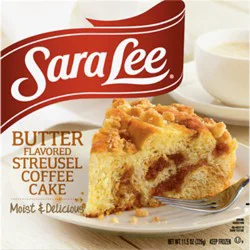 Sara Lee Cake Coffee Butter Streusel - 11.5 Oz