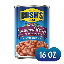 Bush's Seasoned Recipe Pinto Beans - 16 Oz