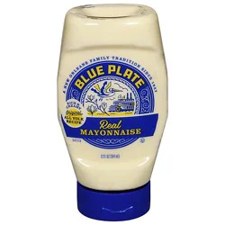 Blue Plate Real Mayonnaise Squeeze Bottle - 12 Fl. Oz.