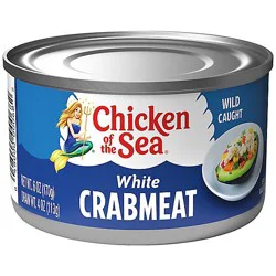 Chicken Of The Sea Crabmeat White - 6 Oz