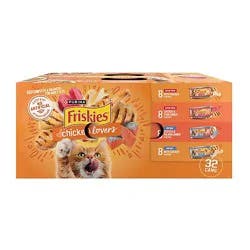Friskies Variety Wet Cat Food Pack - 32-5.5 Oz