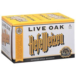 Live Oak Hefe In Cans - 6-12 Fl. Oz.