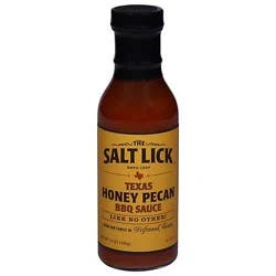 Salt Lick Sauce Bar-B-Que Honey Pecan - 12 Oz