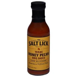 Salt Lick Sauce Bar-B-Que Honey Pecan - 12 Oz