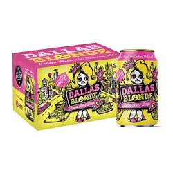 Deep Ellum Dallas Blonde In Cans - 6-12 Oz