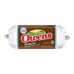 Owen's Regular Sausage - 16 Oz