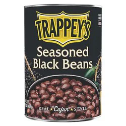 Trappeys Black Beans Seasoned - 15.5 Oz
