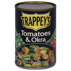 Trappeys Okra And Tomatoes - 14.5 Oz