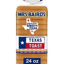 Mrs Baird's Texas Toast White Bread - 24 Oz