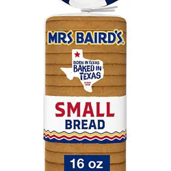 Mrs Baird's Small White Bread - 16 Oz