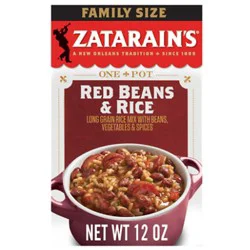 Zatarain's Family Size Red Beans & Rice - 12 Oz