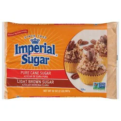 Imperial Sugar Pure Cane Light Brown - 32 Oz