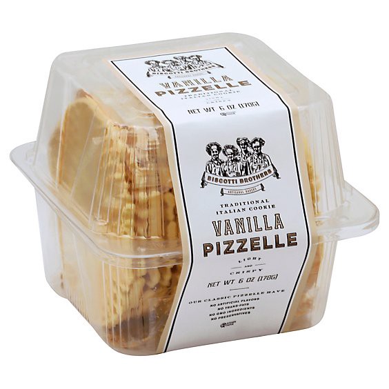 slide 1 of 1, Biscotti Brothers Pizzelle Vanilla - 6 Oz, 6 oz
