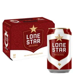 Lone Star Lager In Can - 12-12 Oz