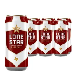 Lone Star Beer In Can - 6-16 Oz