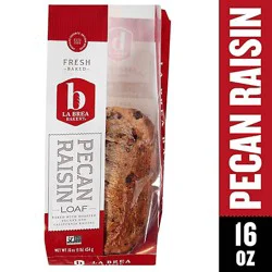 La Brea Bakery Bread Loaf Pecan Raisin - 16 Oz