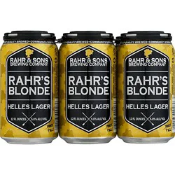 Rahr Blonde In Cans - 6-12 Fl. Oz.