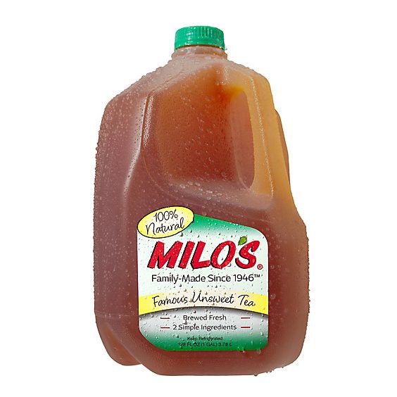 slide 1 of 1, Milos Famous Unsweet Tea - 128 Fl. Oz., 128 fl oz