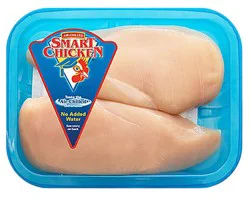 Smart Chicken Breasts Boneless Skinless Air Chilled Tray Pack - 1.00 Lb