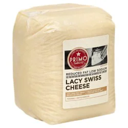Primo Taglio Pre Sliced Cheese Swiss Lacy