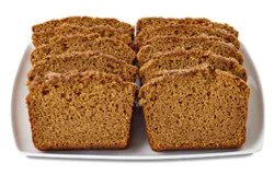 Pumpkin Loaf Cake Sliced - Each