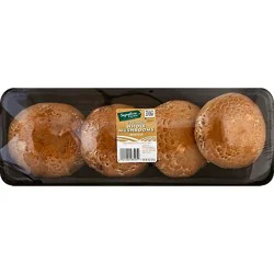 Signature Select Mushrooms Portabella Whole - 14 Oz