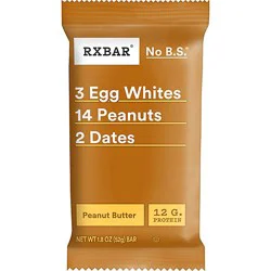 Rxbar Protein Bars Peanut Butter Protein Snack - 1.8 Oz